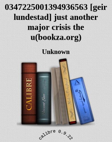 ﻿فقط یک بحران بزرگ دیگر؟: ایالات متحده و اروپا از سال 2000