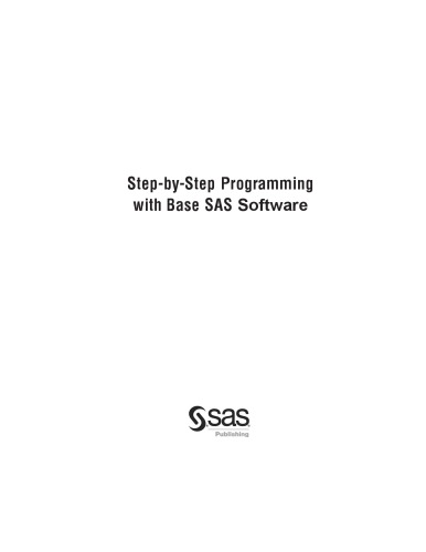 ﻿برنامه نویسی گام به گام با نرم افزار Base SAS