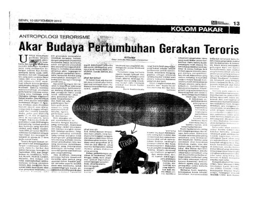 ﻿انسان شناسی تروریسم