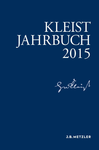 ﻿کتاب سال Kleist 2015