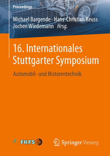 ﻿شانزدهمین سمپوزیوم بین المللی اشتوتگارت: خودرو و فناوری موتور