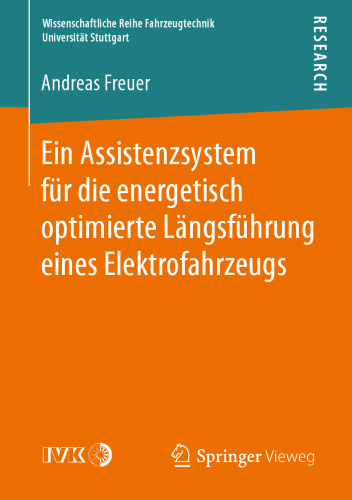 ﻿یک سیستم کمکی برای هدایت طولی بهینه سازی انرژی یک وسیله نقلیه الکتریکی