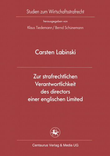﻿در مورد مسئولیت کیفری مدیر یک شرکت سهامی انگلیسی