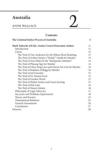 ﻿روندهای وکالت حقوقی: مصاحبه با دادستان ها و وکلای دفاع جنایی در سراسر جهان ، جلد اول