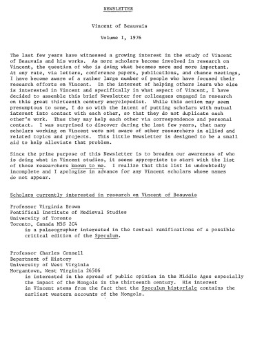 ﻿خبرنامه وینسنت بووه