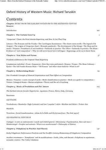 ﻿موسیقی از ابتدای یادداشت ها تا قرن شانزدهم