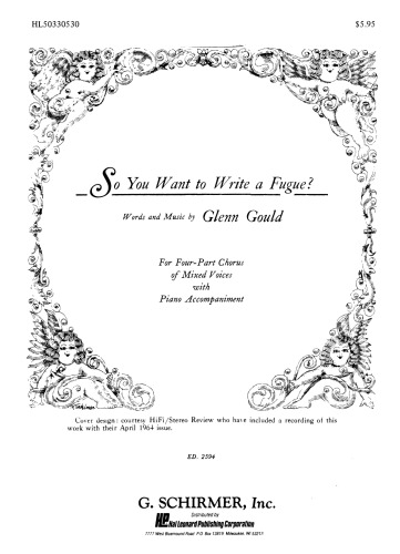 ﻿پس می خواهید فوگ بنویسید؟