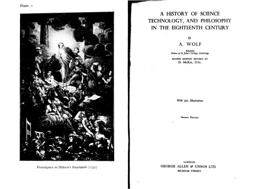 ﻿تاریخ علم، فناوری و فلسفه در قرن هجدهم