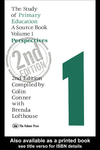 ﻿مطالعه آموزش ابتدایی کتاب منبع-جلد 1: دیدگاه ها