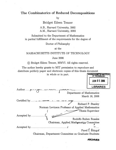 ﻿ترکیبات تجزیه کاهش یافته [پایان نامه دکتری]