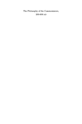 ﻿فلسفه مفسران، 200-600 پس از میلاد: کتاب منبع. جلد 2: فیزیک