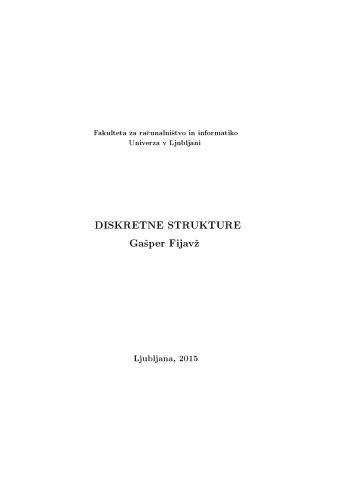 ﻿ساختارهای گسسته [یادداشت های سخنرانی]