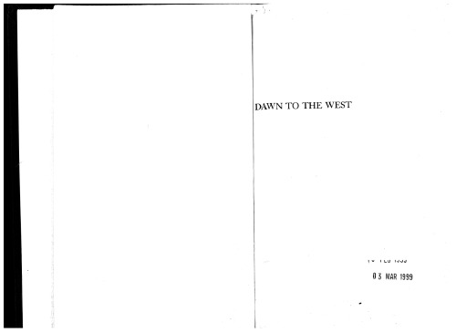 ﻿طلوع به غرب: ادبیات ژاپنی عصر مدرن - داستان