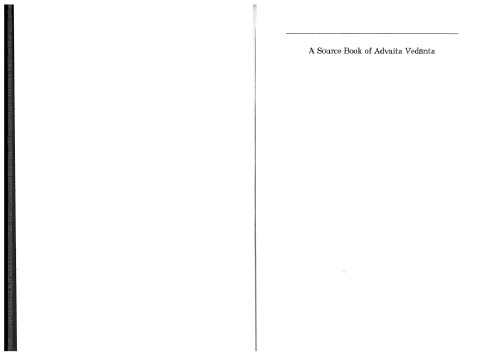 ﻿کتاب منبع Advaita Vedanta