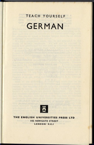 ﻿به خودتان آلمانی یاد بدهید