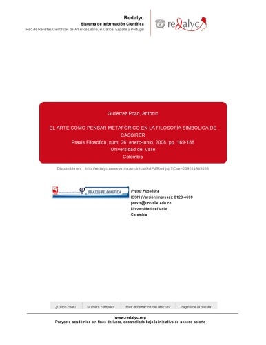 ﻿هنر به عنوان تفکر استعاری در فلسفه نمادین کاسیرر