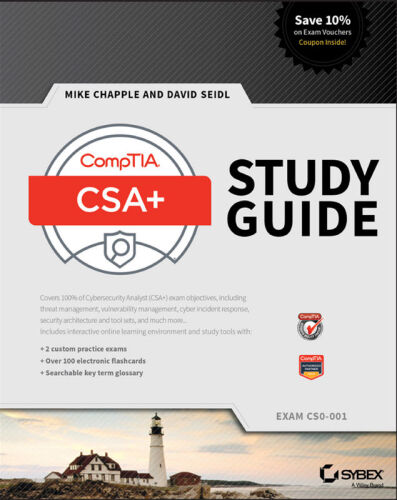 ﻿راهنمای مطالعه CompTIA Cybersecurity Analyst (CSA+): Exam CS0-001