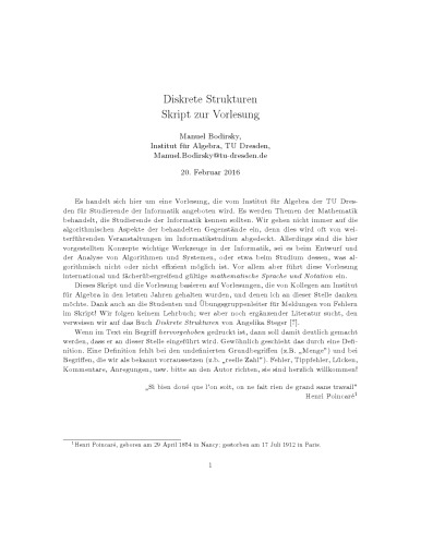 ﻿ساختارهای گسسته [یادداشت های سخنرانی]