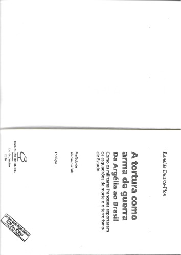 ﻿شکنجه به عنوان یک سلاح جنگی از الجزایر تا برزیل