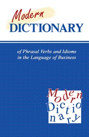 ﻿فرهنگ لغت مدرن افعال عبارتی در زبان تجارت