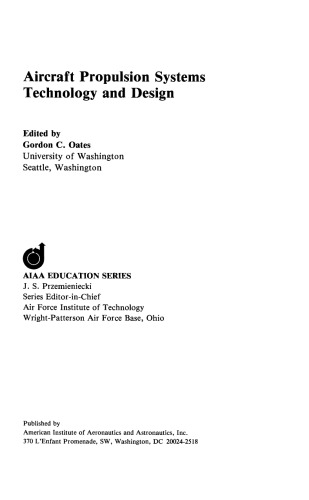 فناوری و طراحی سیستم های پیشرانه هواپیما