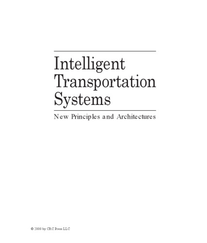 ﻿سیستم های حمل و نقل هوشمند: اصول و معماری جدید