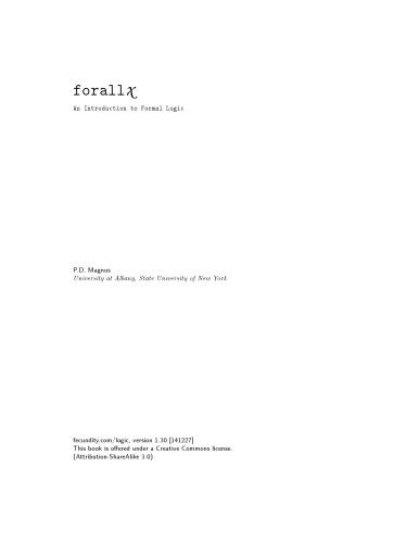 ﻿forall x: مقدمه ای بر منطق رسمی