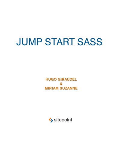 ﻿Jump Start Sass