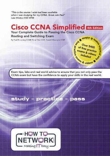 ﻿Cisco CCNA Simplified: راهنمای کامل شما برای قبولی در آزمون مسیریابی و سوئیچینگ CCNA