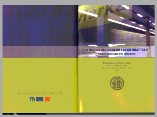 ﻿سبک شناسی، استدلال و نگارش دانشگاهی: راهنمای عملی برای کار سمینار