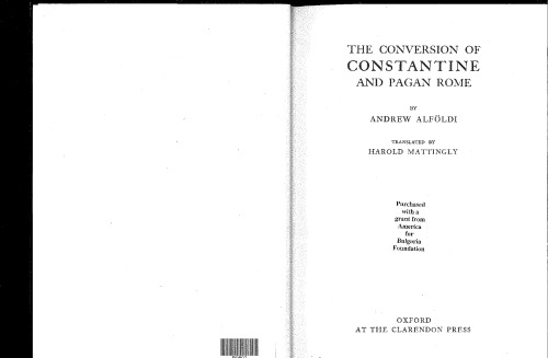 ﻿تغییر دین کنستانتین و روم بت پرست