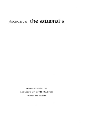 ﻿Saturnalia