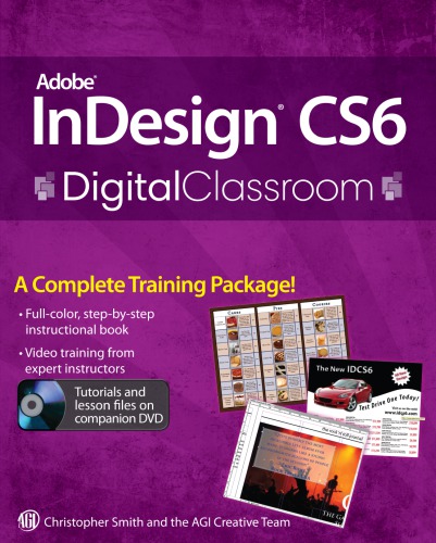 ﻿Adobe InDesign CS6 Digital Classroom