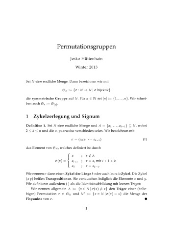 ﻿گروه های جایگشت [یادداشت های توضیحی]