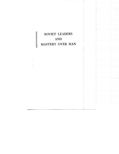 ﻿رهبران شوروی و تسلط بر انسان