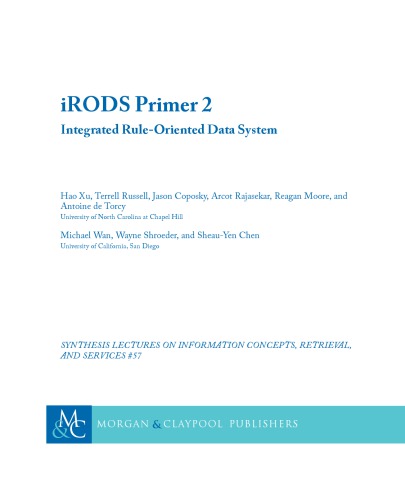 ﻿سیستم داده یکپارچه مبتنی بر قوانین iRODS Primer 2