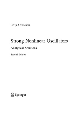 ﻿نوسان سازهای غیرخطی قوی راه حل های تحلیلی