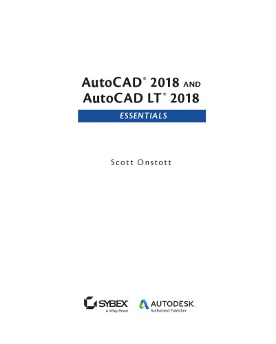 ﻿AutoCAD 2018 و AutoCAD LT 2018 Essentials