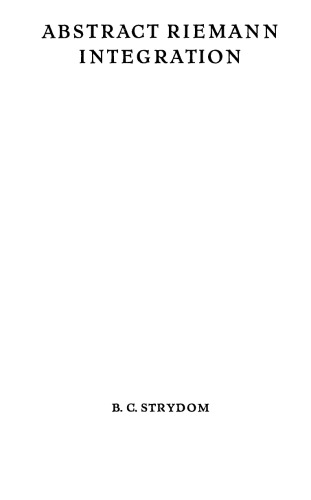 ﻿چکیده ادغام ریمان [پایان نامه دکتری]