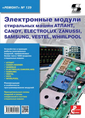 ﻿ماژول های الکترونیکی ماشین لباسشویی ATLANT، CANDY، ELECTROLUX...