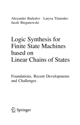 ﻿سنتز منطقی برای ماشین های حالت محدود بر اساس زنجیره های خطی حالت ها