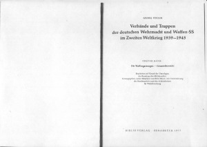 ﻿واحدها و سربازان ورماخت آلمان و Waffen-SS در جنگ جهانی دوم 1939-45. جلد اول. شاخه های بازو - نمای کلی
