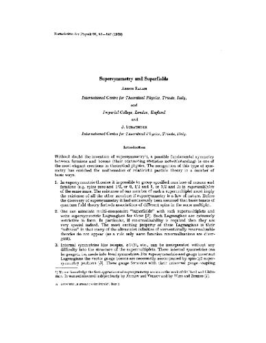 ابر تقارن و سطوح فوق العاده