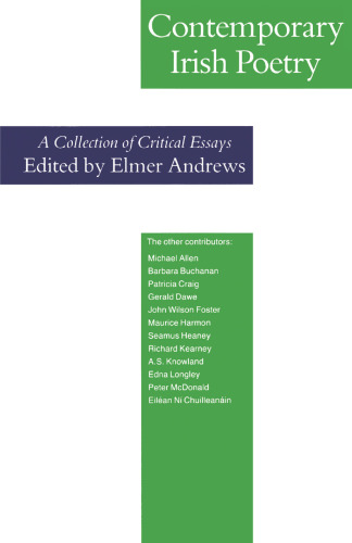 ﻿شعر معاصر ایرلندی: مجموعه ای از مقالات انتقادی