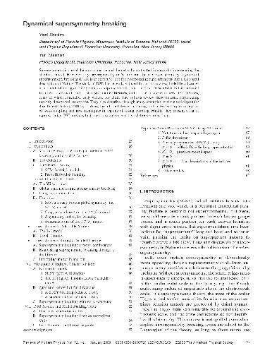 شکستن ابرتقارن دینامیکی