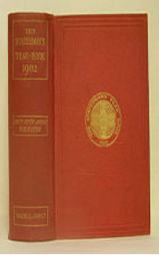 ﻿سالنامه استیتسمن: سالانه آماری و تاریخی ایالات جهان برای سال 1902