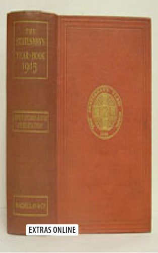 ﻿سالنامه The Statesman: سالانه آماری و تاریخی ایالات جهان برای سال 1915
