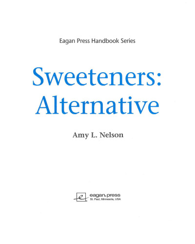 ﻿Sweeteners: Alternative Handbook