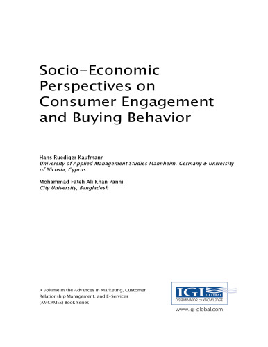 ﻿دیدگاههای اقتصادی اجتماعی در مورد مشارکت مصرف کنندگان و رفتار خرید