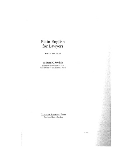 ﻿انگلیسی ساده برای وکلا